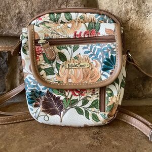 MultiSac Crossbody Purse Elegance Floral Spring Travel